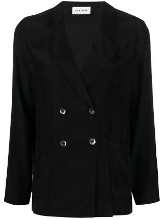 P A R O S H Double Breasted Button Blazer Farfetch