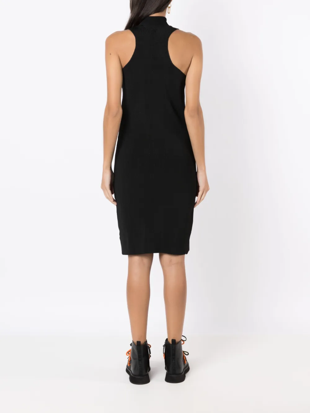 Osklen High Neck Midi Dress Farfetch