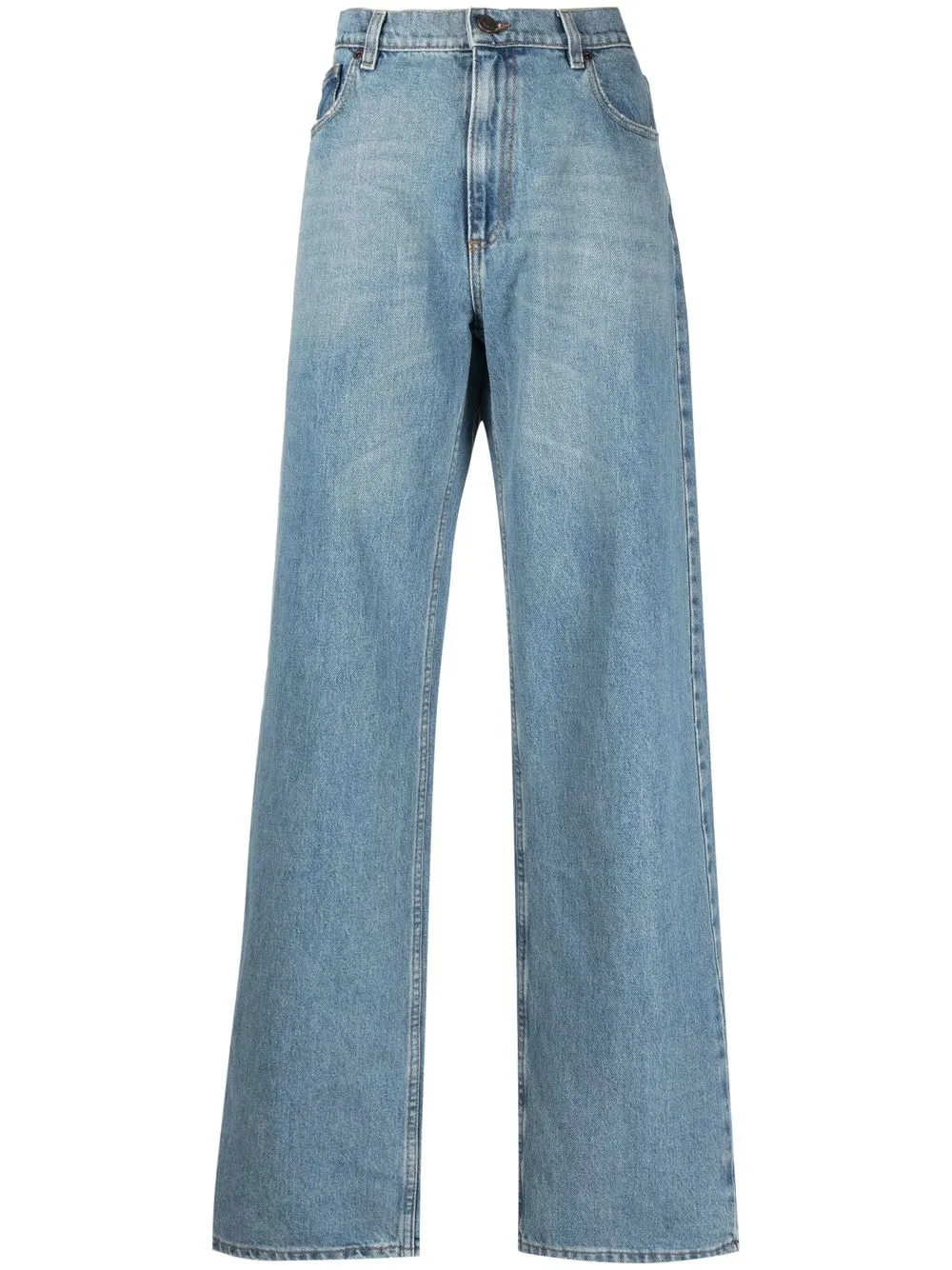 Magda Butrym High Rise Wide Leg Jeans Farfetch