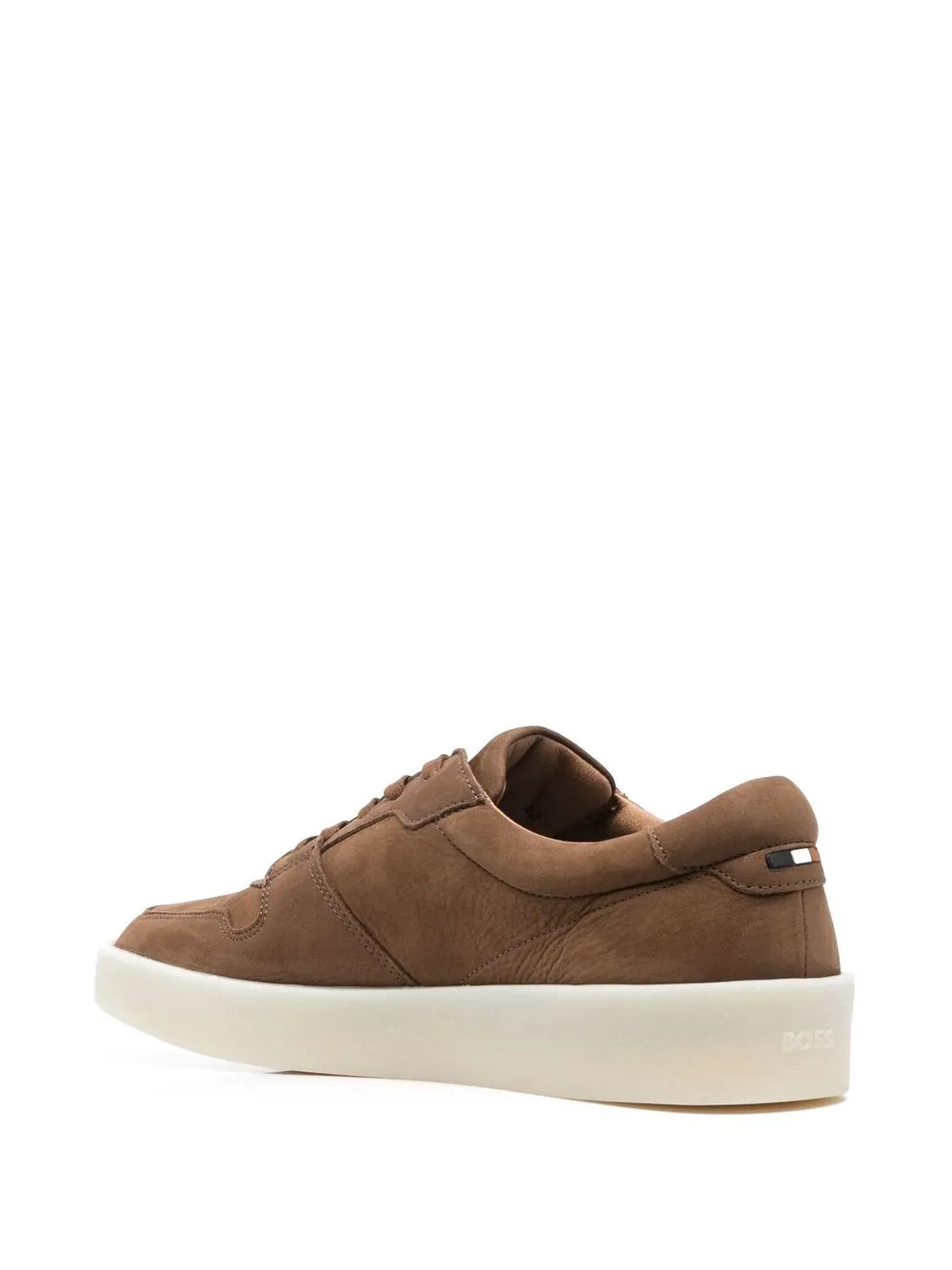 BOSS Low Top Leather Sneakers Farfetch