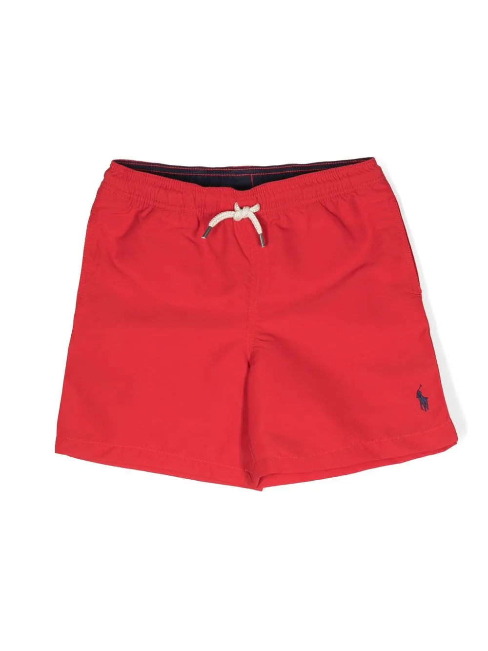 Ralph Lauren Kids Polo Pony swim shorts - Red