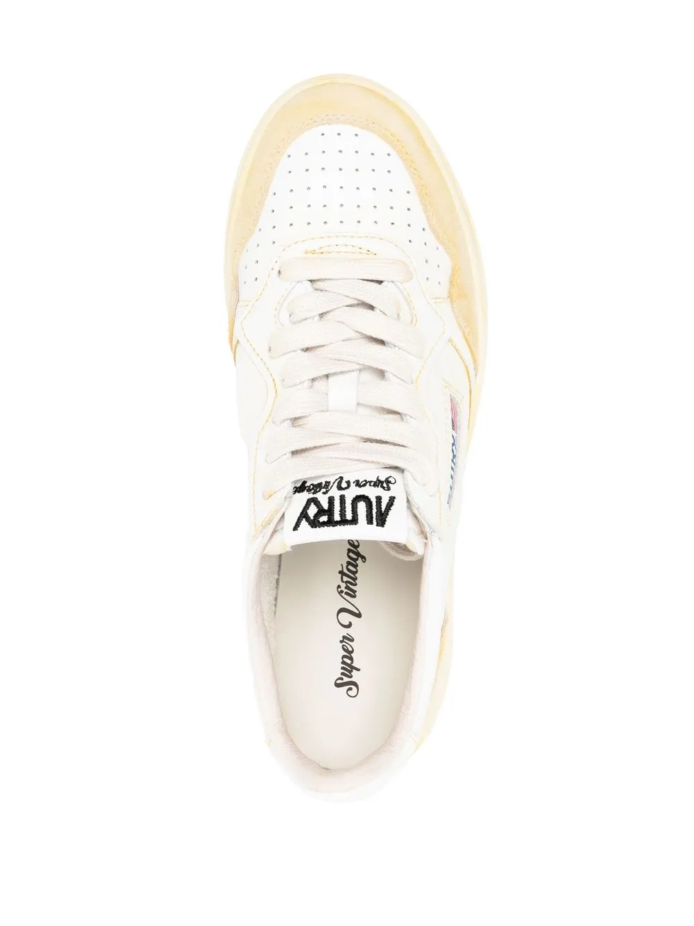 Autry Two Tone Low Top Sneakers Farfetch