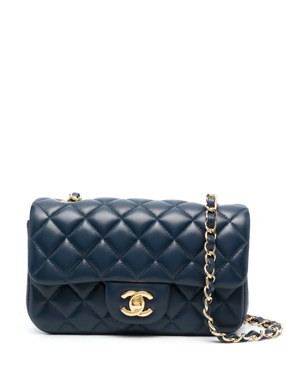 CHANEL Pre-Owned bolsa de hombro Classic Flap 2019 - Azul
