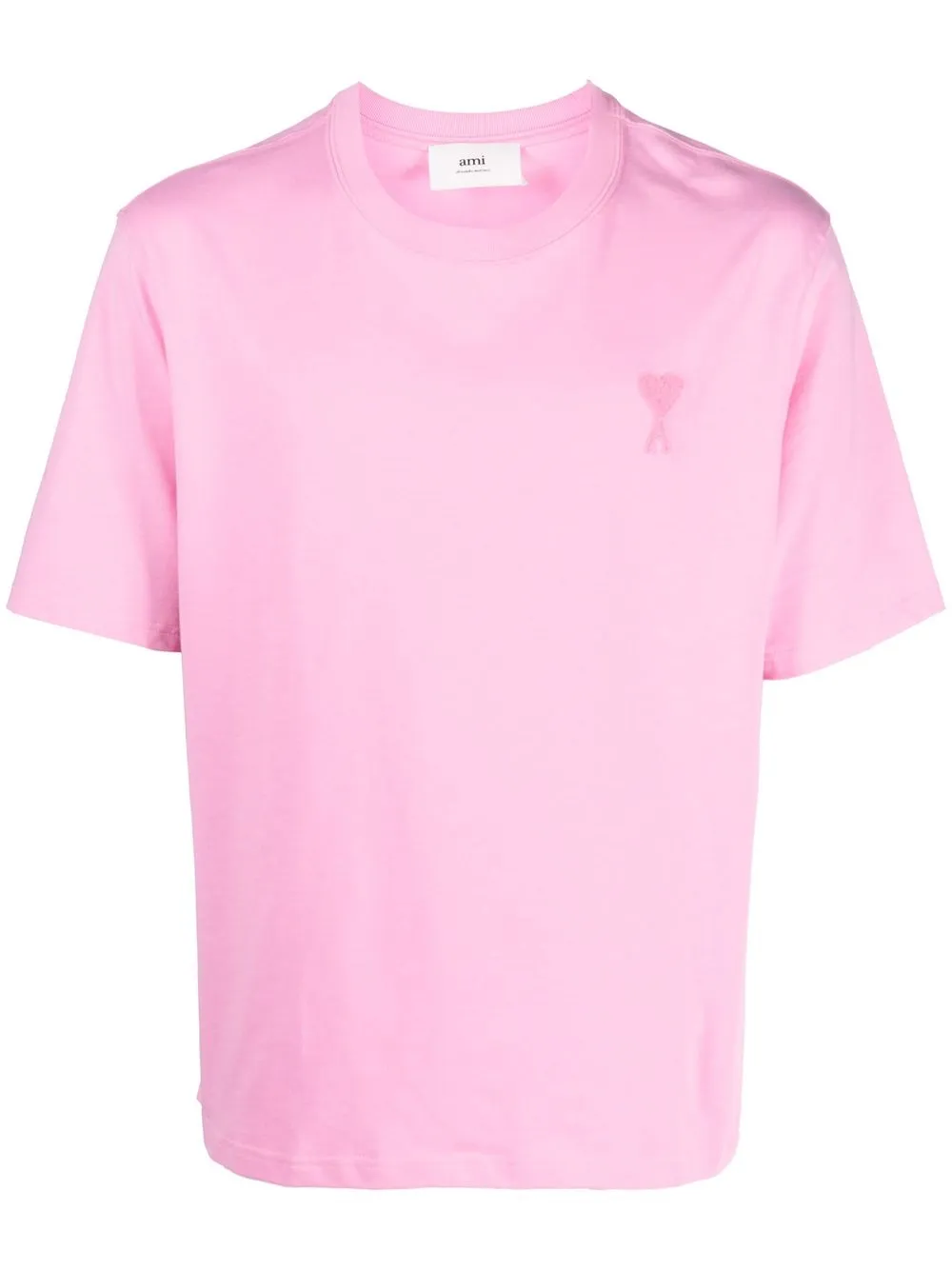 AMI Paris Ami de Coeur short-sleeve T-shirt - Pink