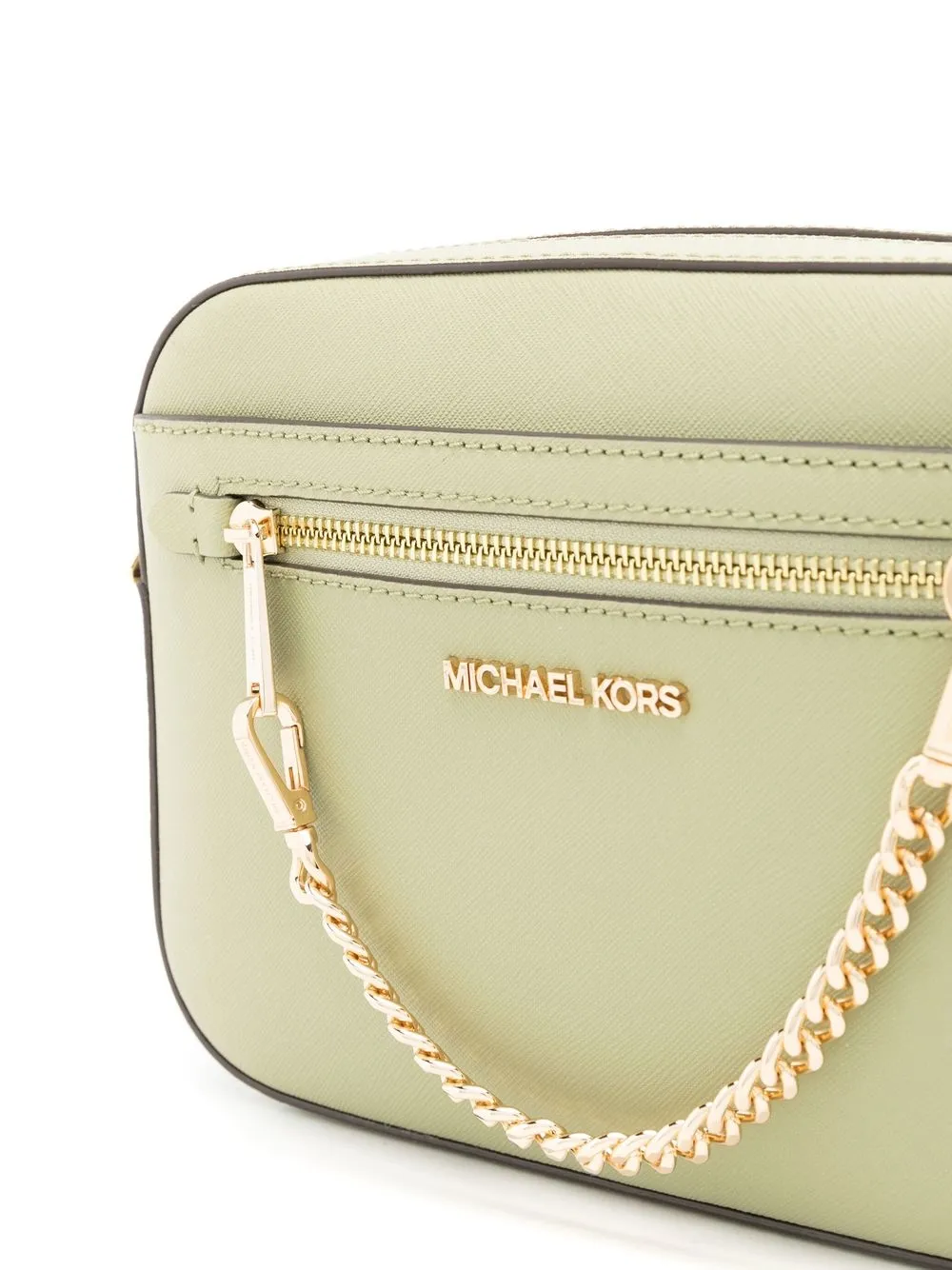 Michael Michael Kors Bolsa Transversal Jet Set Grande Verde FARFETCH BR