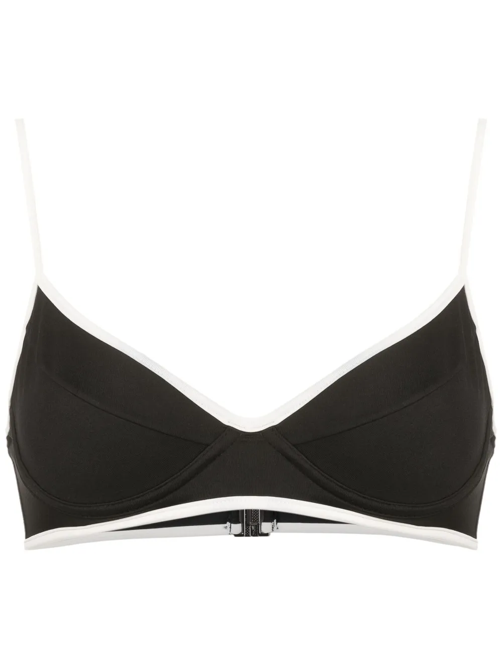 Lenny Niemeyer Triangle Cup Bikini Top Black FARFETCH AO