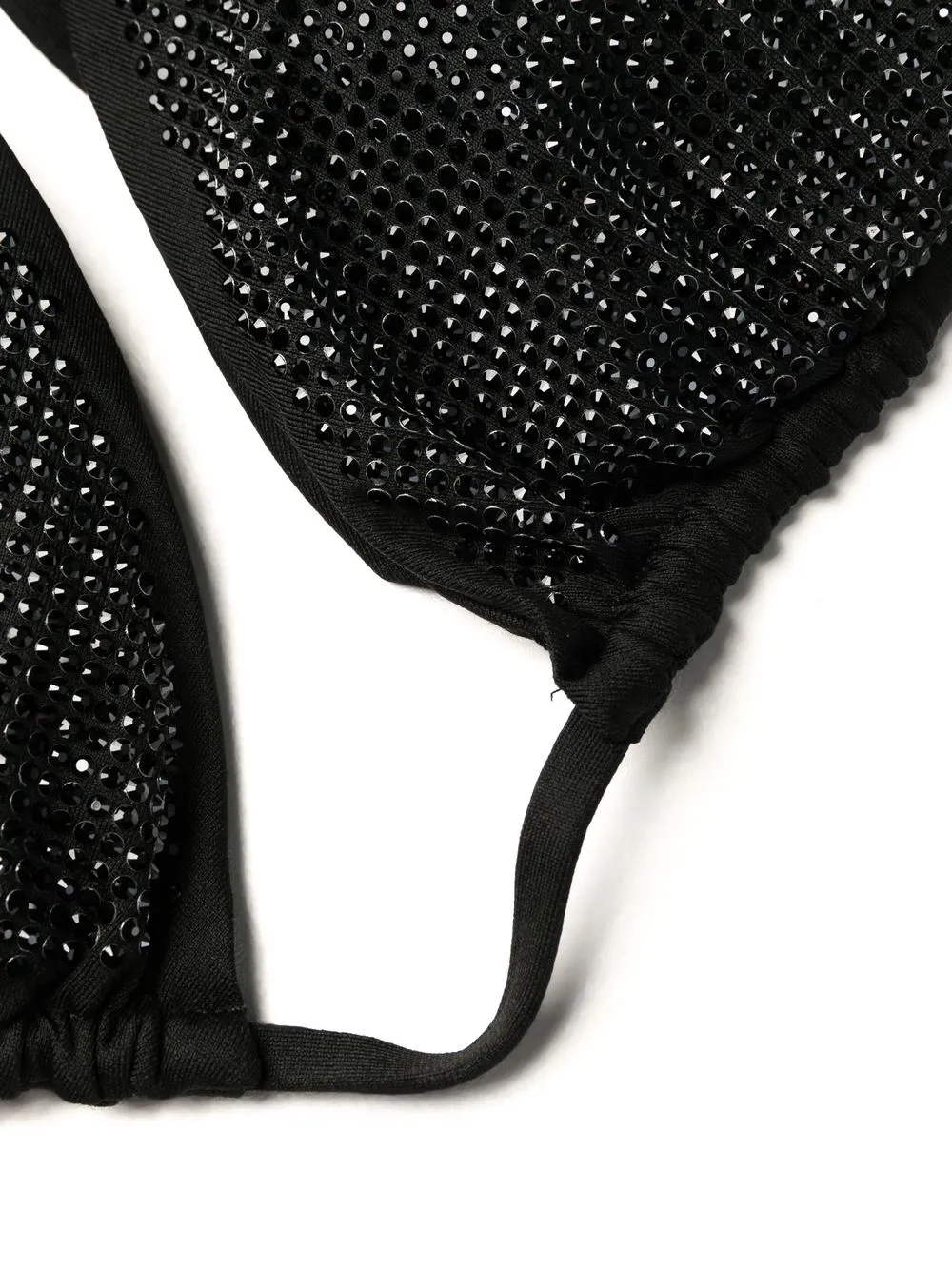 Fisico Crystal Embellished Bikini Set In Schwarz ModeSens