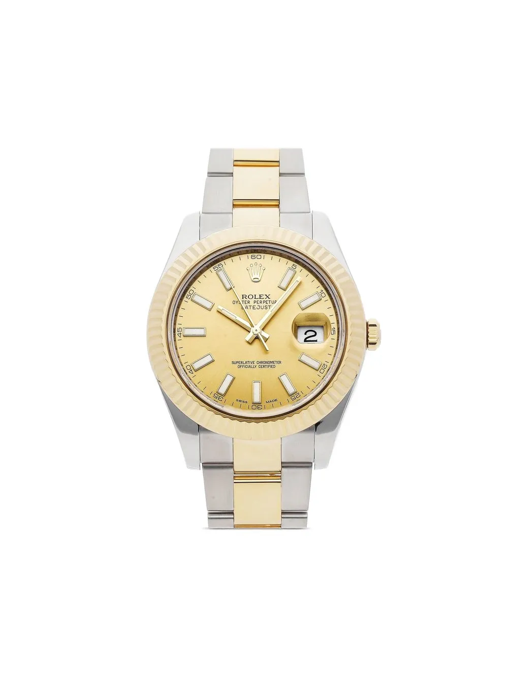 Rolex 2011 pre-owned Datejust 41mm - Gold