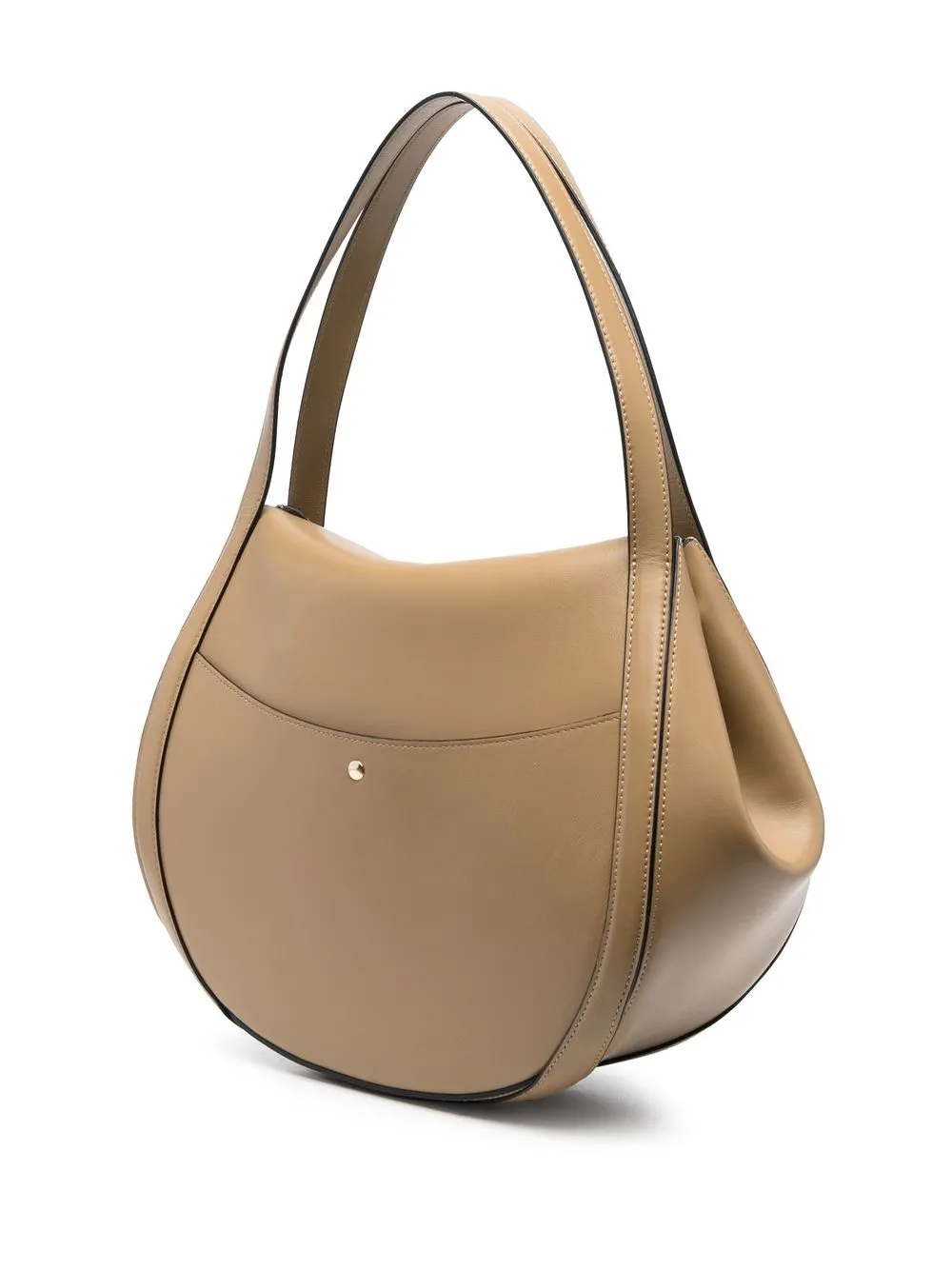 Wandler Lin Leather Shoulder Bag In Nude ModeSens