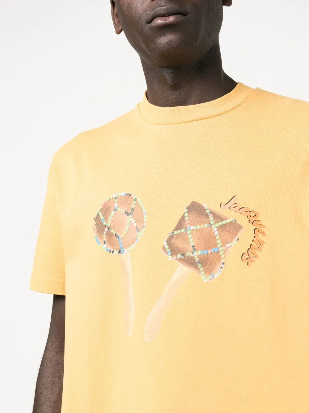 Jacquemus Playera Con Estampado Gráfico Farfetch