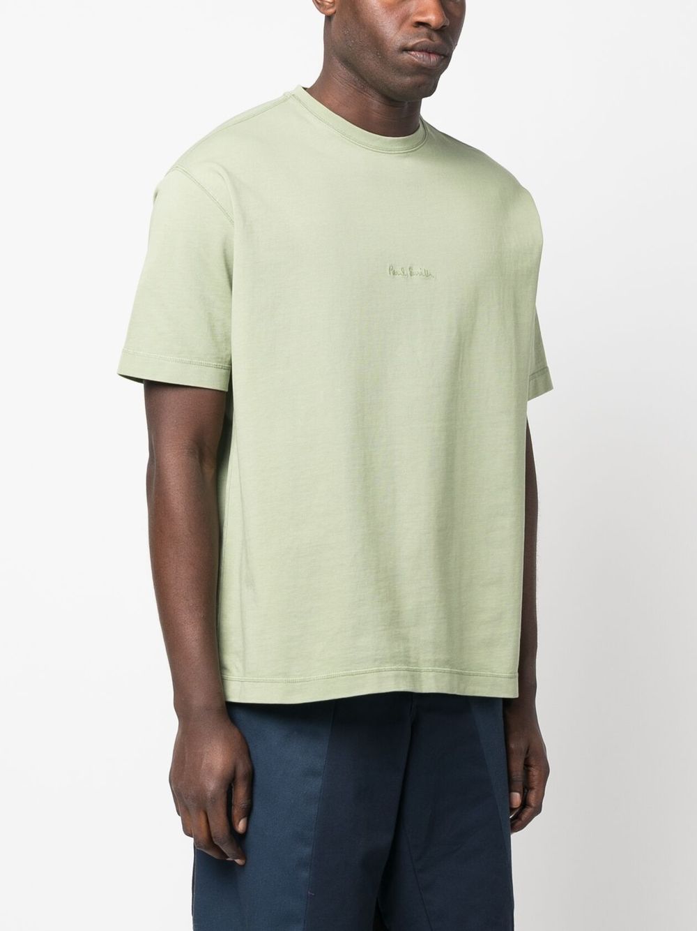 Paul Smith Logo Print Cotton T Shirt Farfetch