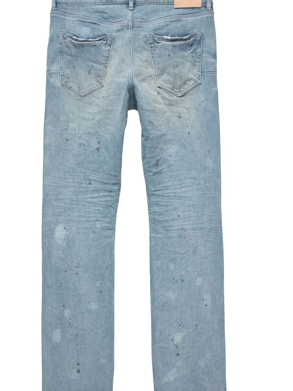 Purple Brand Gerade Jeans Im Distressed Look Farfetch