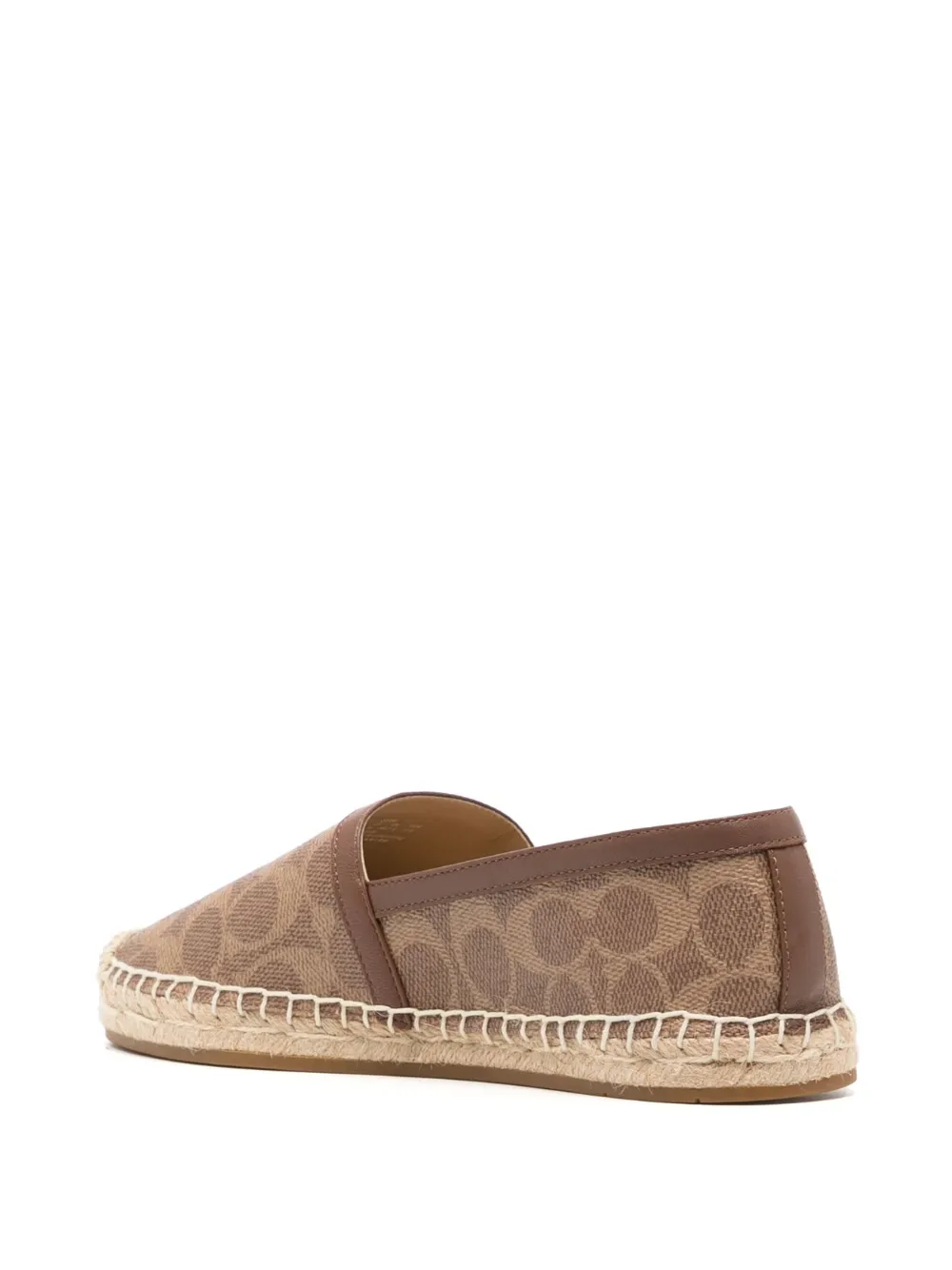 Coach Collins Espadrille In Signature Canvas In Beige Modesens