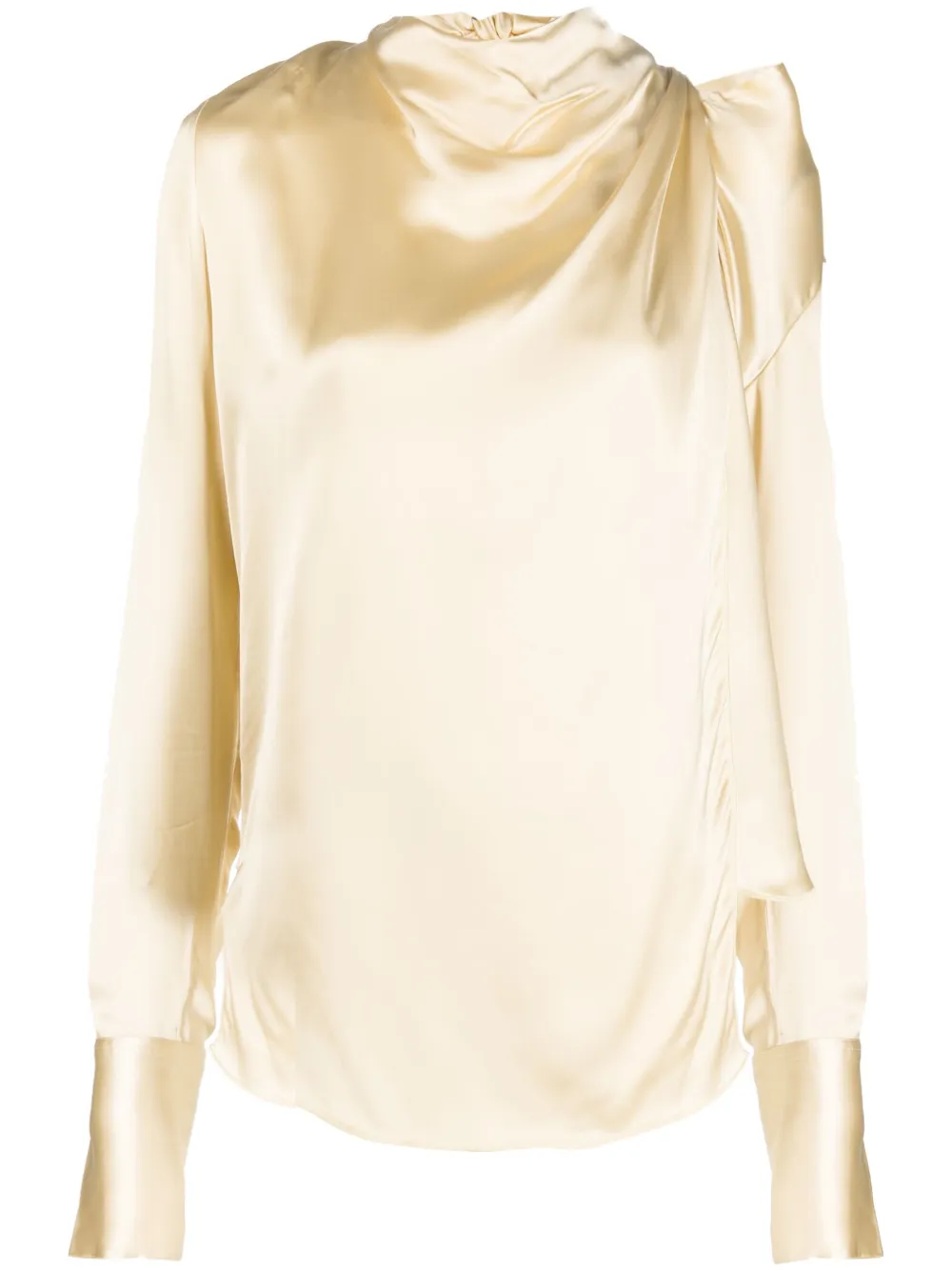 Céline Pre Owned 2010s Back Pussy Bow Blouse Farfetch