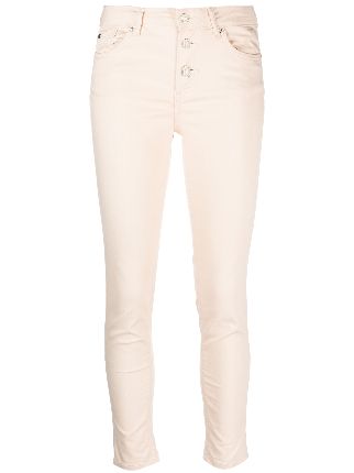 Liu Jo Low Rise Cropped Trousers Farfetch