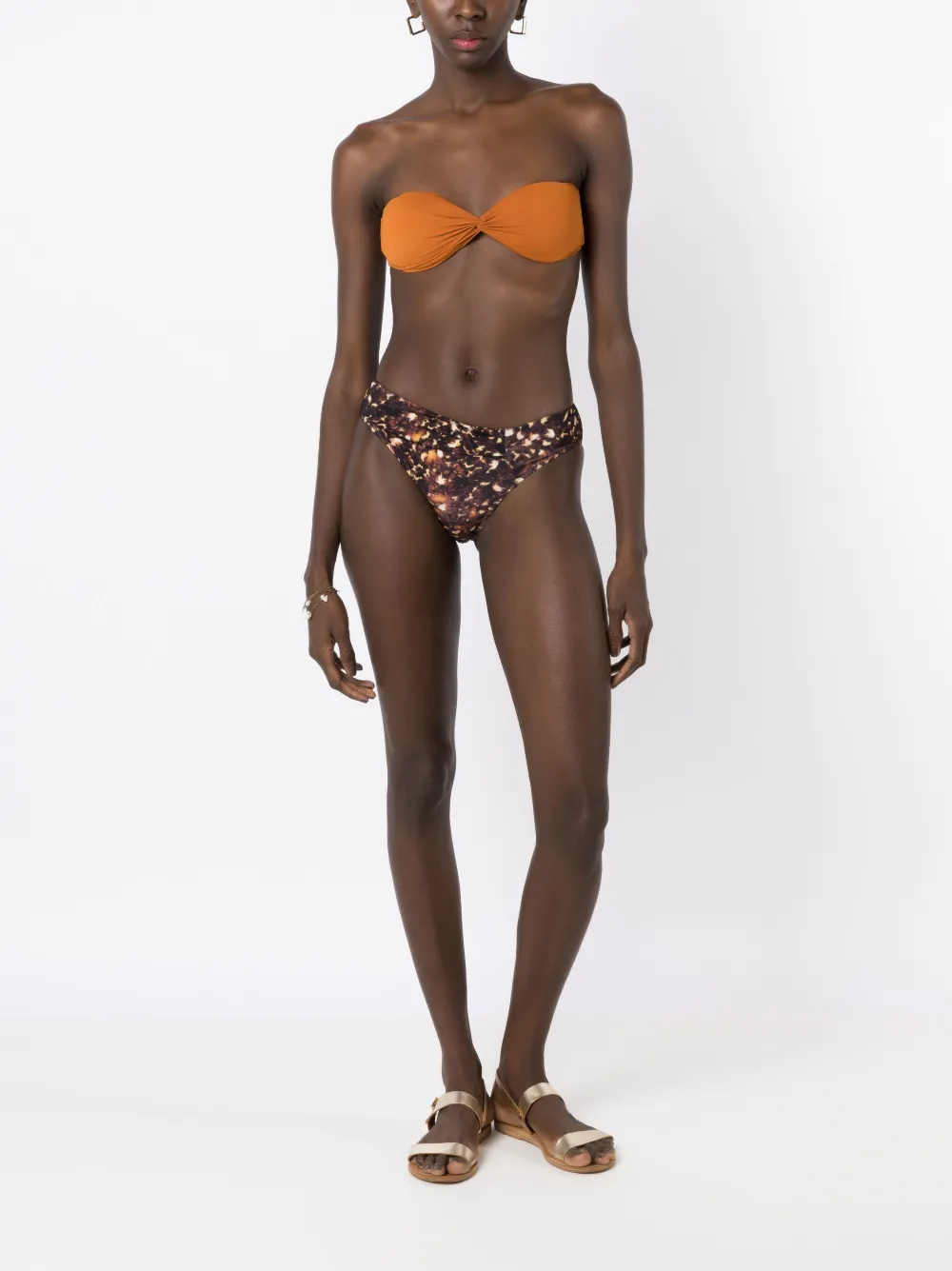 Adriana Degreas Bikini Con Estampado Gr Fico Farfetch