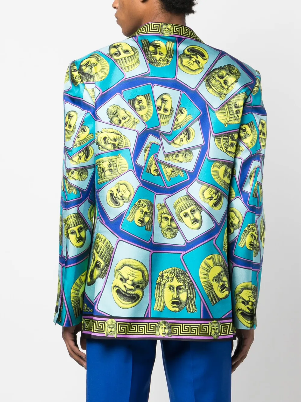 Versace Sakko Mit Grafischem Print Farfetch