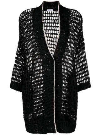 Brunello Cucinelli Long Sleeve Knitted Cardigan Farfetch