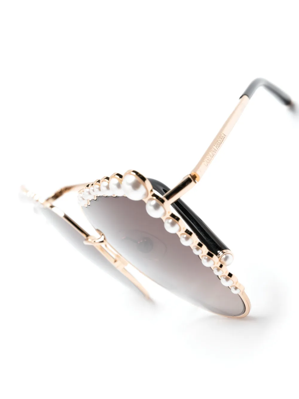 Carolina Herrera Lentes De Sol Con Apliques De Perlas Farfetch