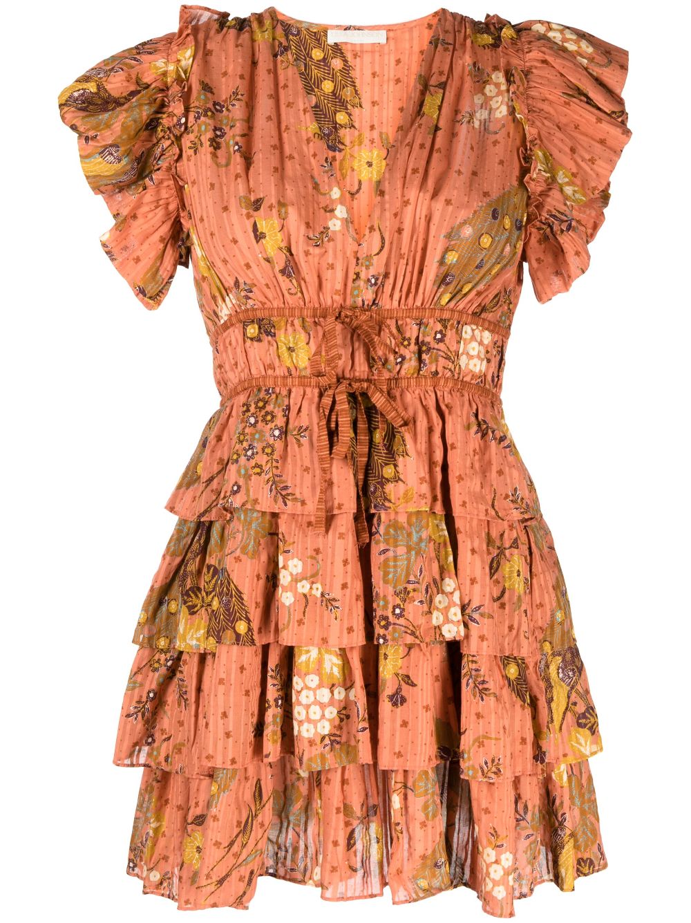 Ulla Johnson Marni Ruffled Mini Dress Farfetch