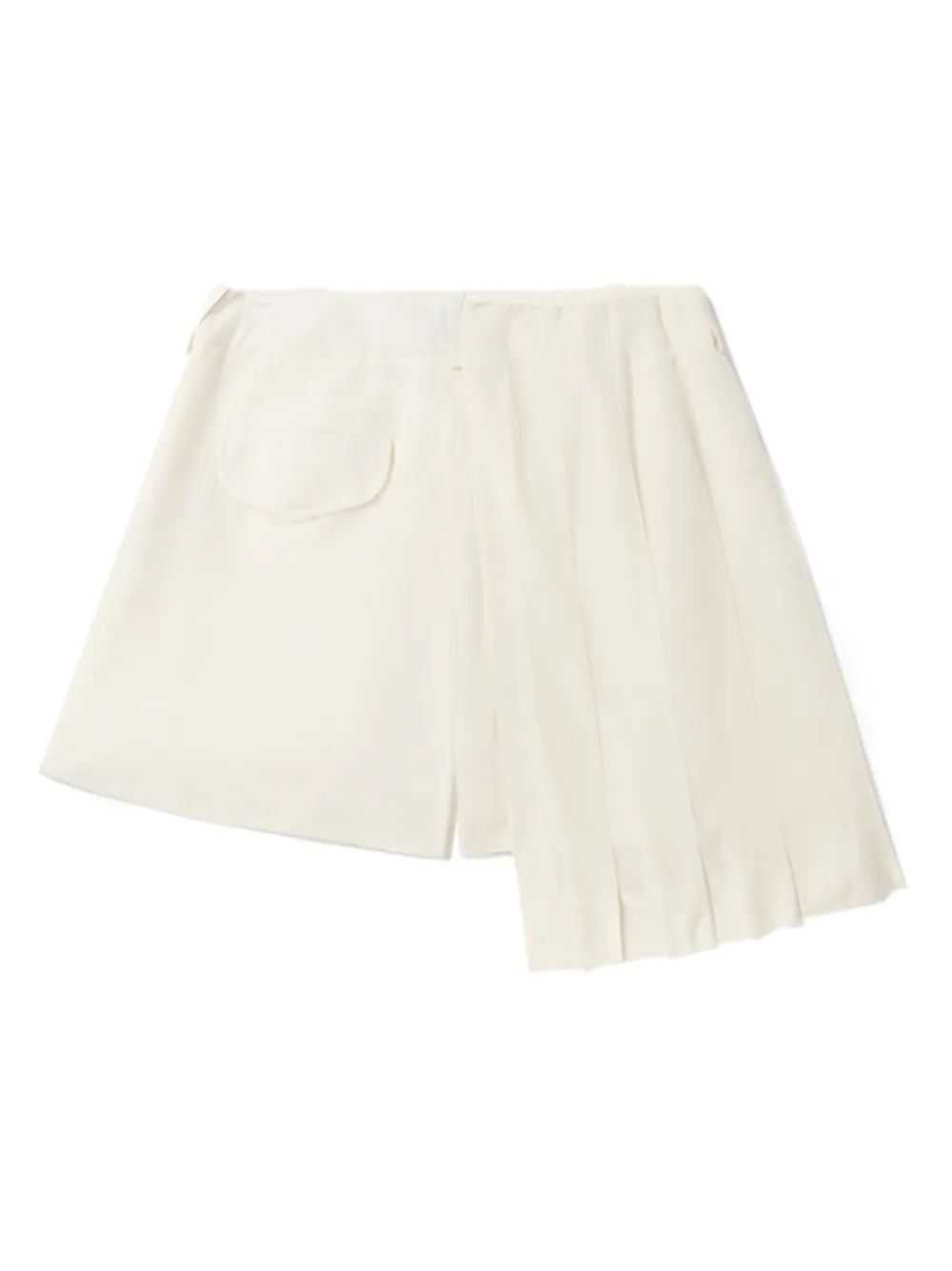 Simone Rocha Pleated Asymmetric Skort Farfetch