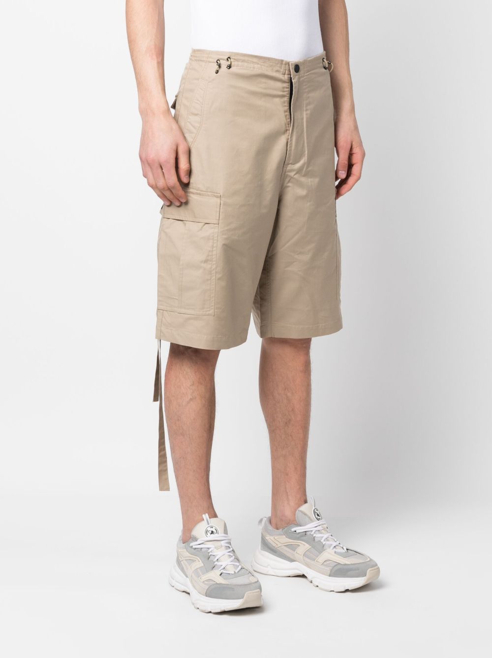 Maharishi Wide Leg Cargo Shorts Farfetch