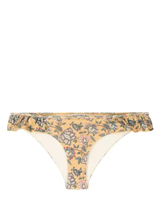 Louise Misha Yumi Floral Print Bikini Bottoms Farfetch