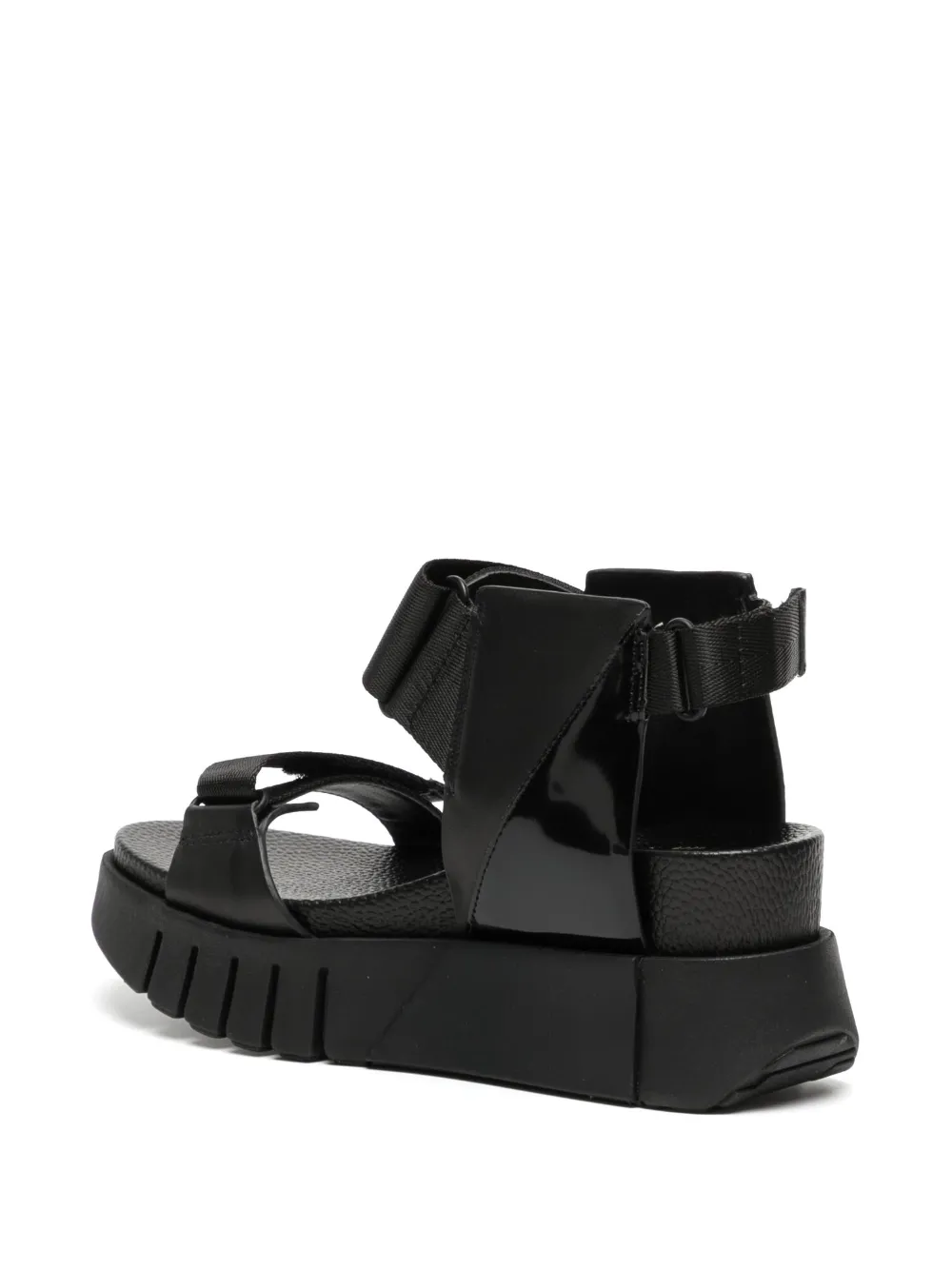 United Nude Delta Run 75mm Wedge Sandals Farfetch