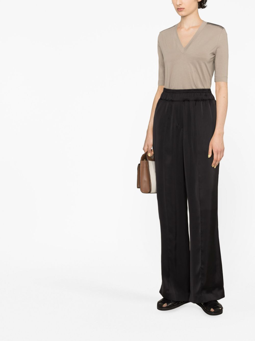 Brunello Cucinelli High Waisted Trousers Farfetch