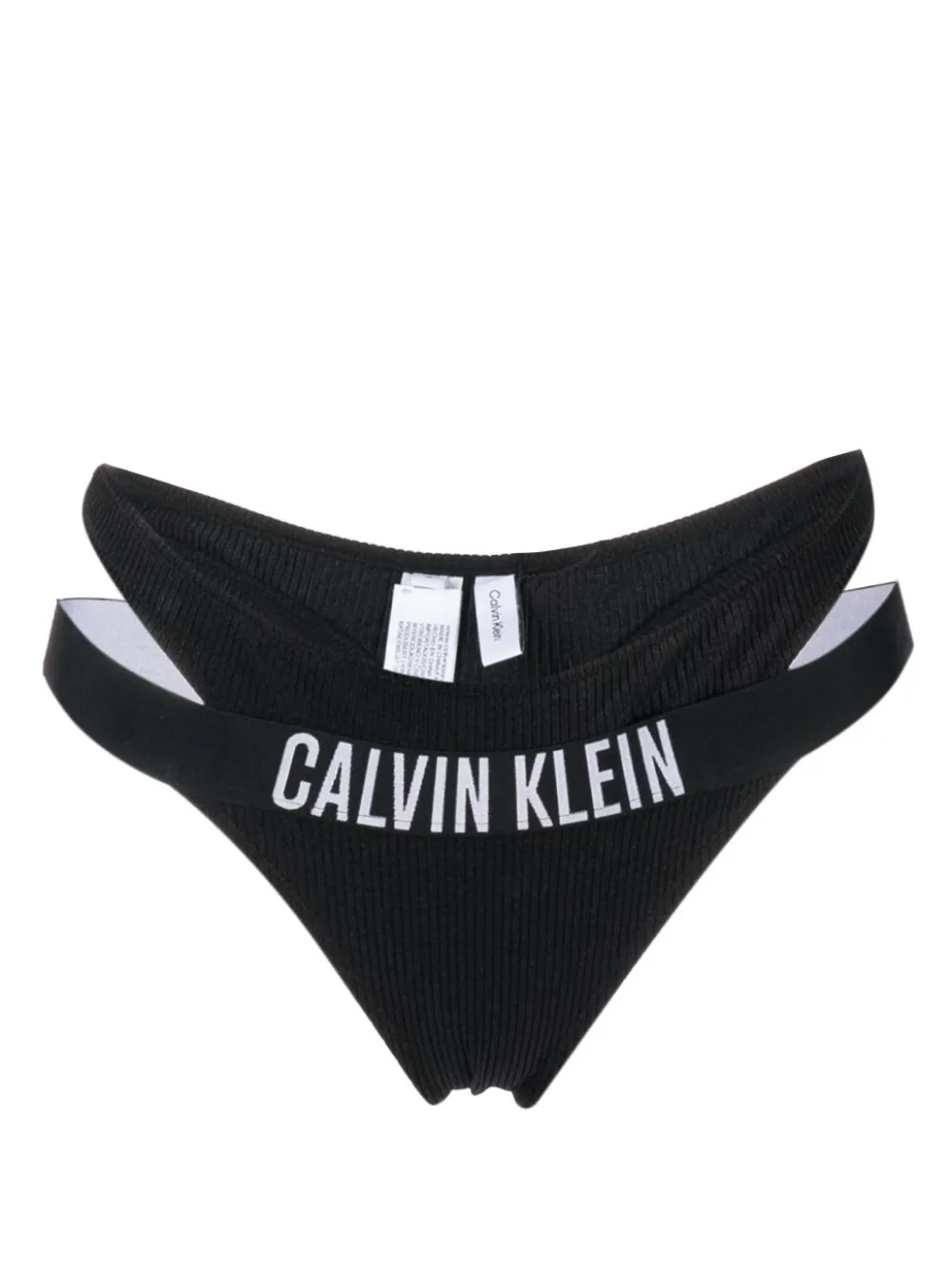 Calvin Klein Logo Underband Bikini Bottoms Farfetch