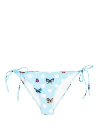 Versace X Dua Lipa Butterflies Bikini Bottoms Farfetch