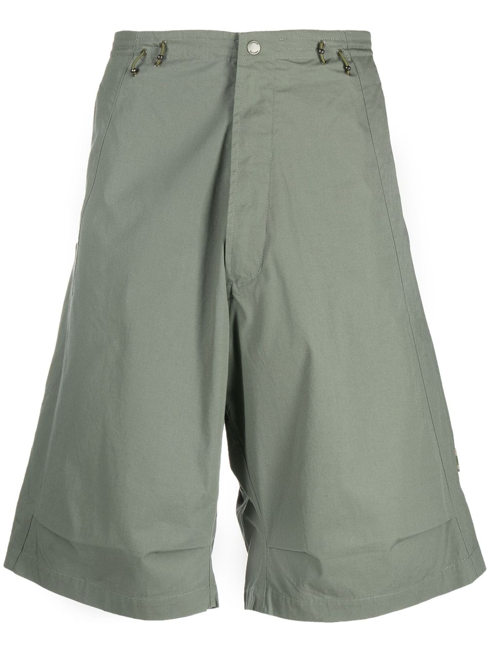 Maharishi Wide Leg Bermuda Shorts Farfetch