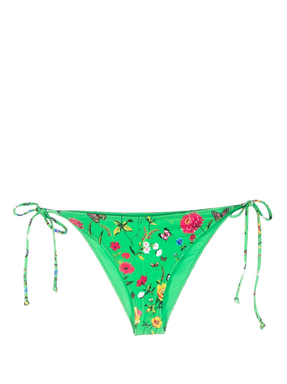 Mc Saint Barth Floral Print Bikini Bottoms Farfetch