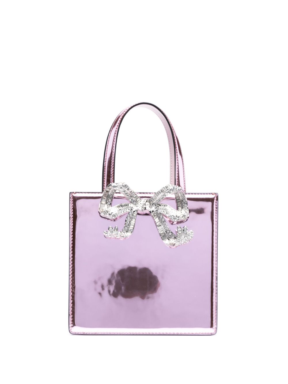 Self Portrait Mini Bow Tote Bag Farfetch