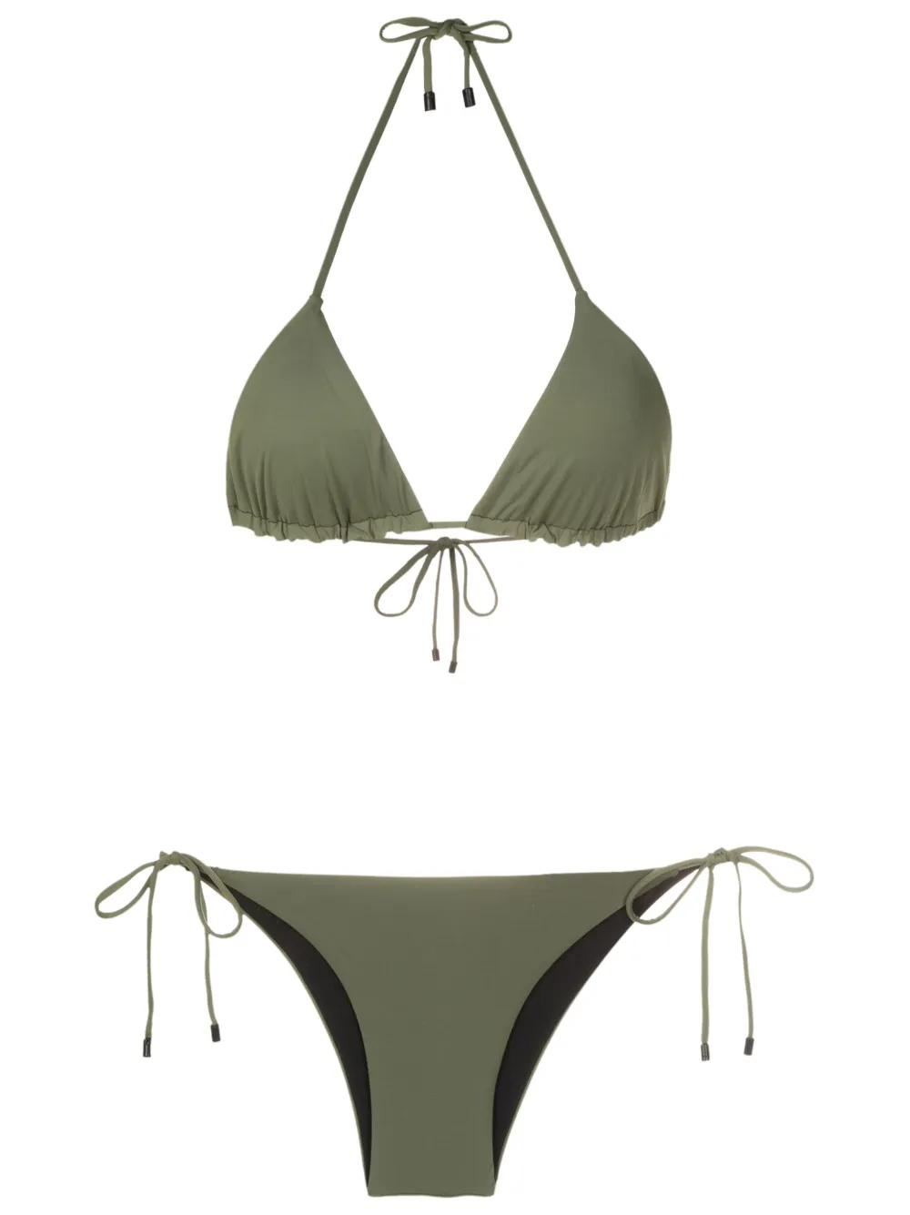 Osklen Tie Fastening Triangle Bikini Farfetch