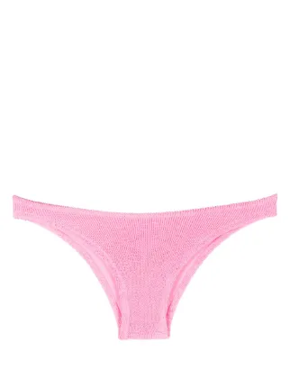 MC2 Saint Barth Elise Seersucker Texture Bikini Bottoms Farfetch