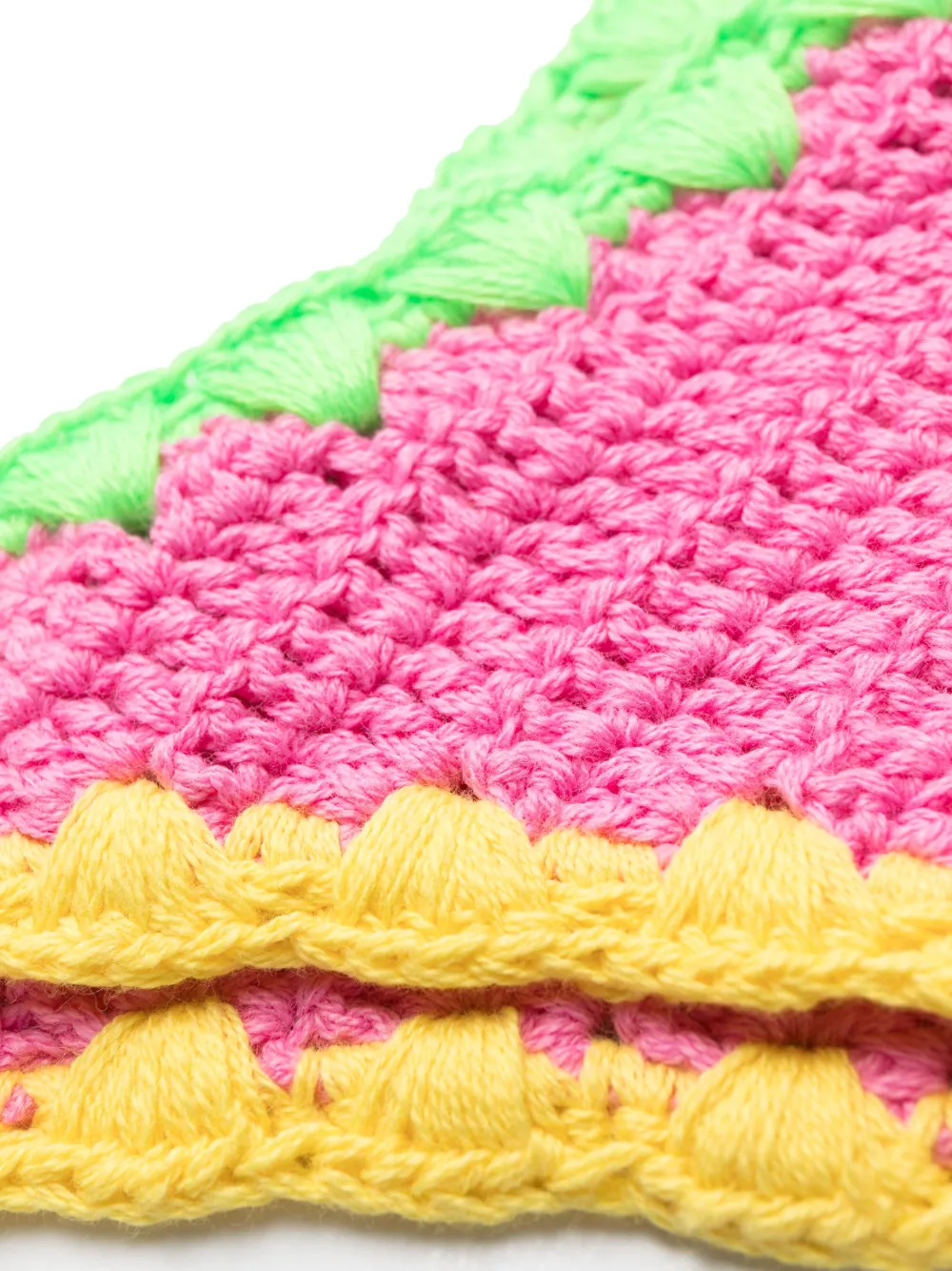 Mc Saint Barth Side Tie Crochet Bikini Bottoms Farfetch