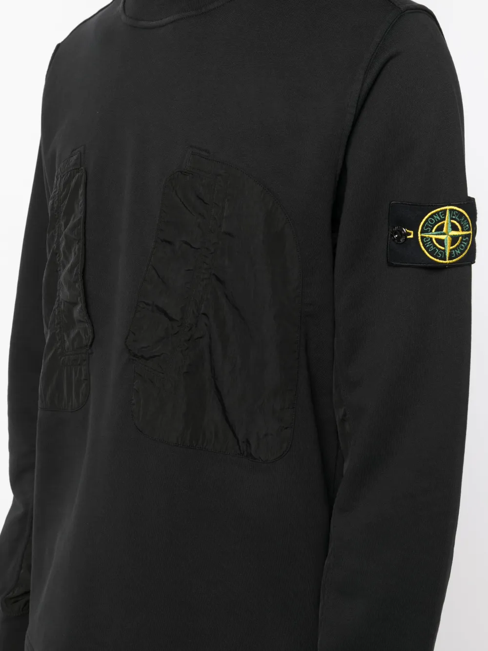 Stone Island Compass Motif Sweatshirt Farfetch