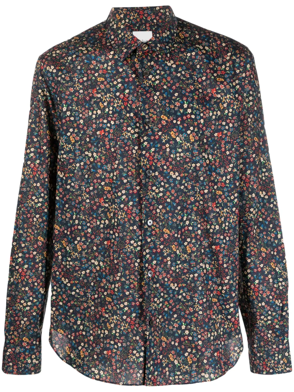 Paul Smith Floral Print Organic Cotton Shirt Farfetch