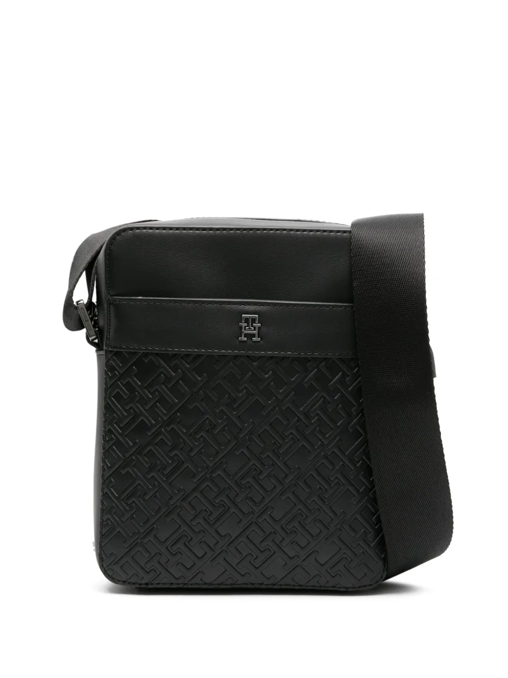 Tommy Hilfiger Monogram Pattern Faux Leather Bag Farfetch