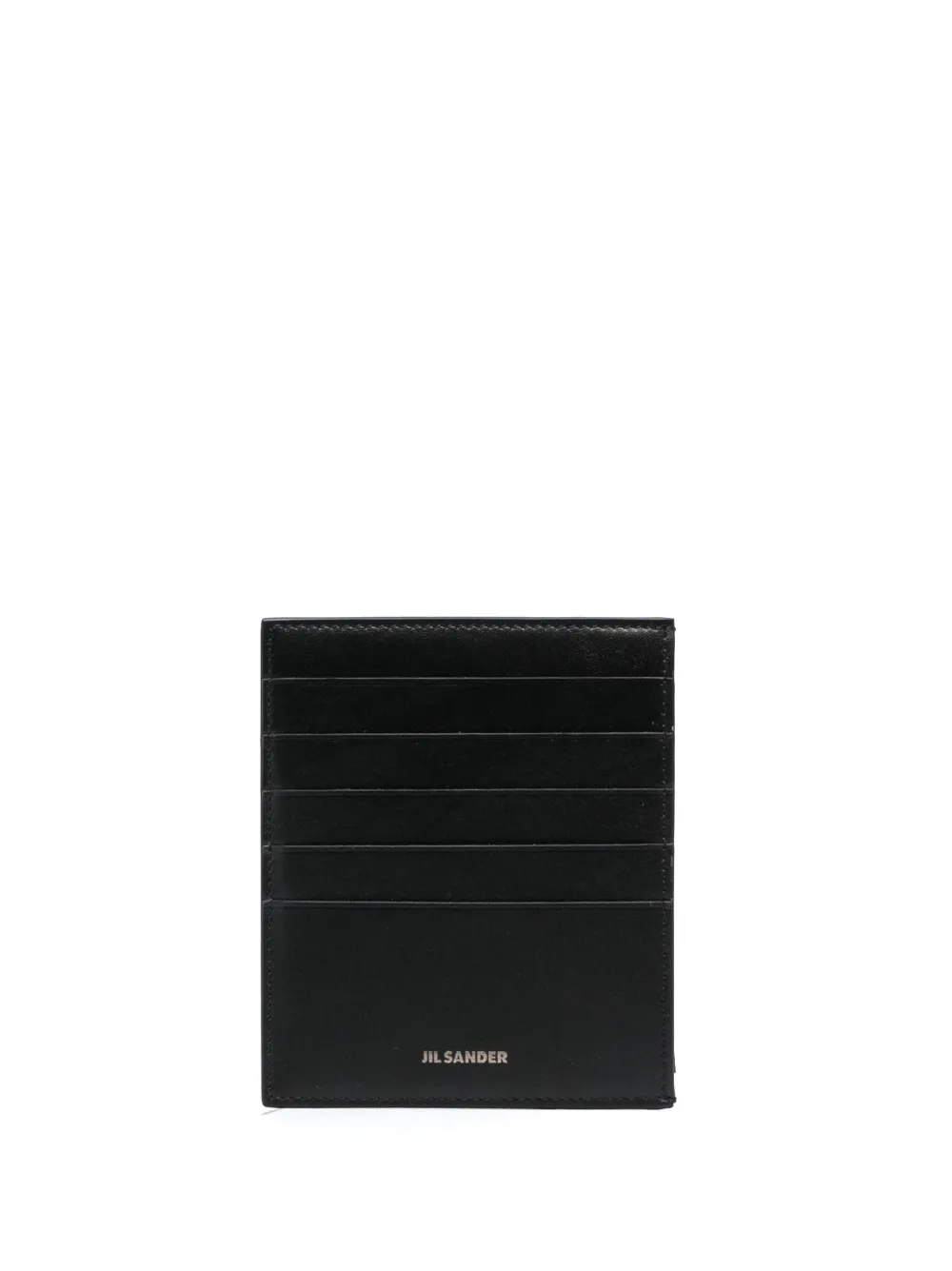 Jil Sander Embossed Logo Detail Card Holder Smart Closet