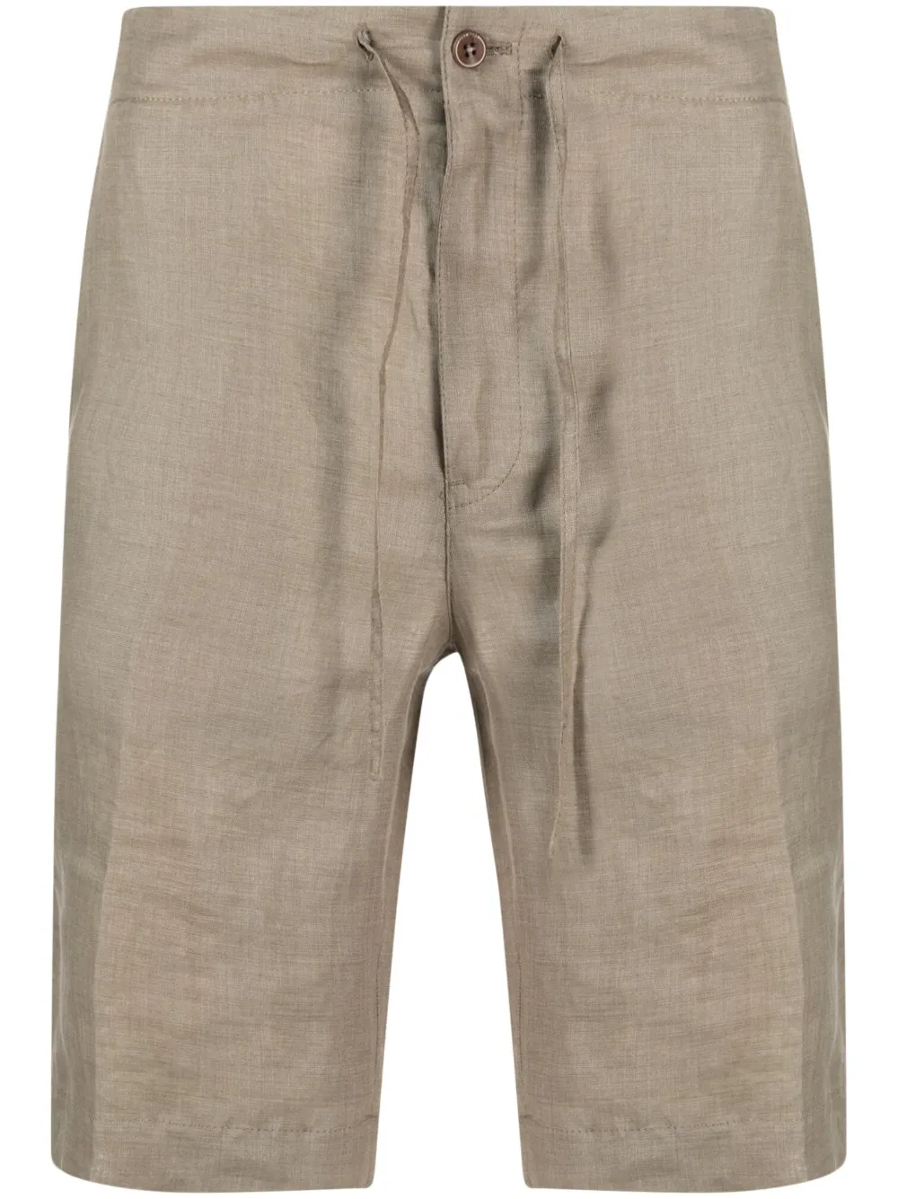 Loro Piana Knee Length Linen Shorts Farfetch