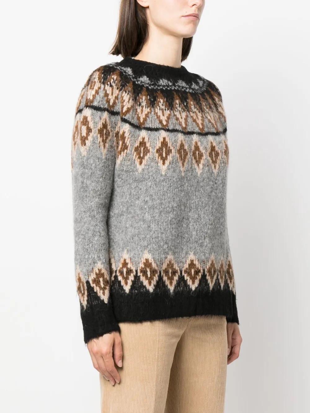 Semicouture Pullover Mit Fair Isle Muster Farfetch