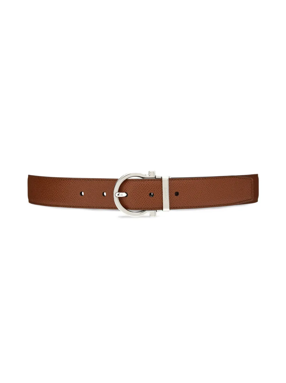 Ferragamo Gancini Reversible Leather Belt Brown Farfetch