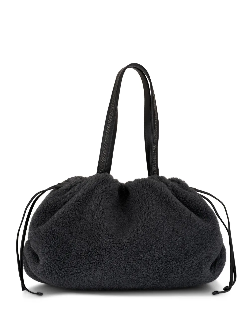 Brunello Cucinelli Drawstring Knitted Tote Bag Farfetch