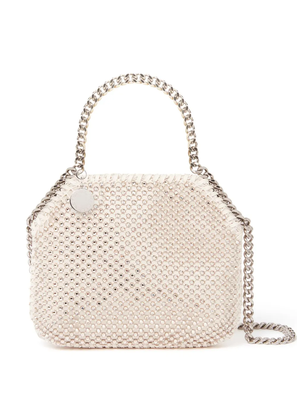 Stella Mccartney Falabella Crystal Embellished Shoulder Bag Farfetch