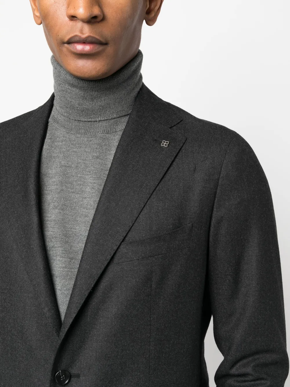 Tagliatore Single Breasted Virgin Wool Cashmere Suit Farfetch