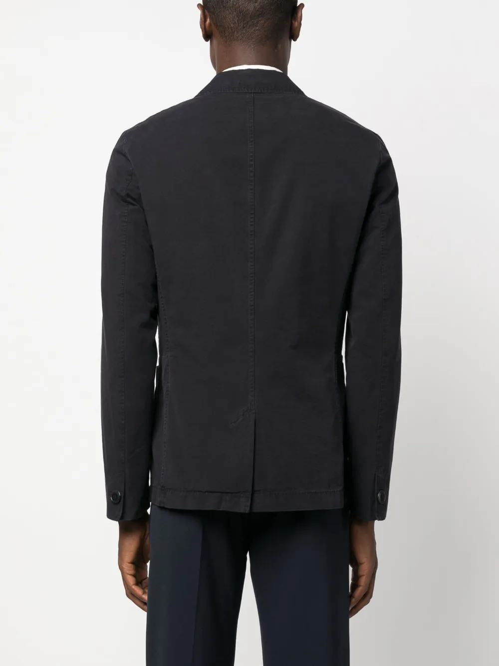 PS Paul Smith Single Breasted Cotton Blazer Farfetch