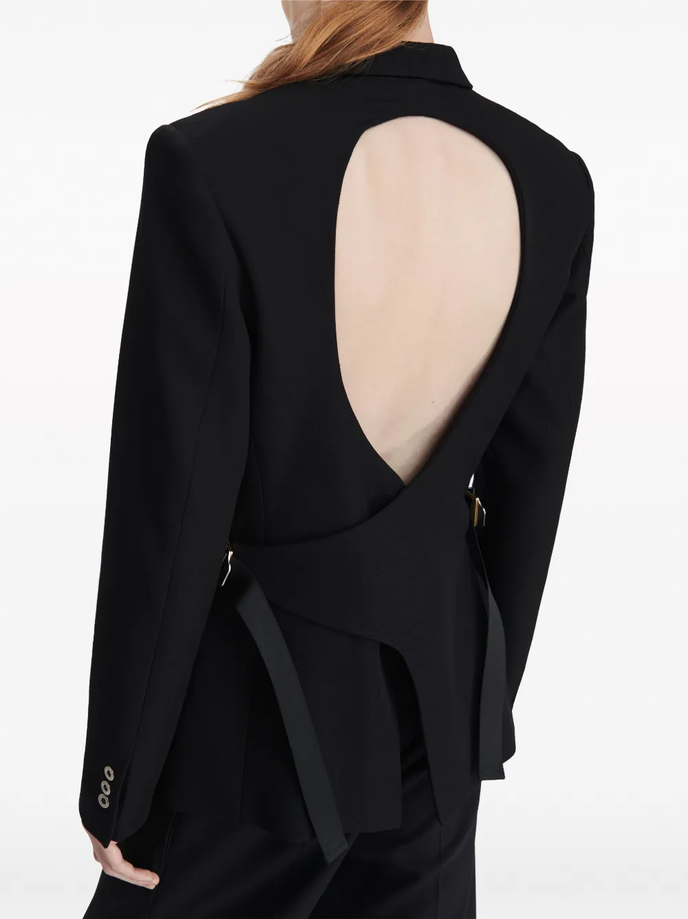 Dion Lee Blazer Con Espalda Descubierta Farfetch