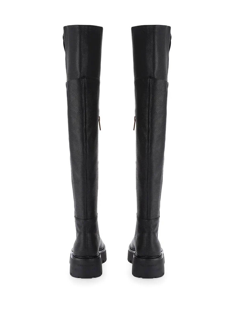 Kurt Geiger London Shoreditch Leather Over The Knee Boots Black